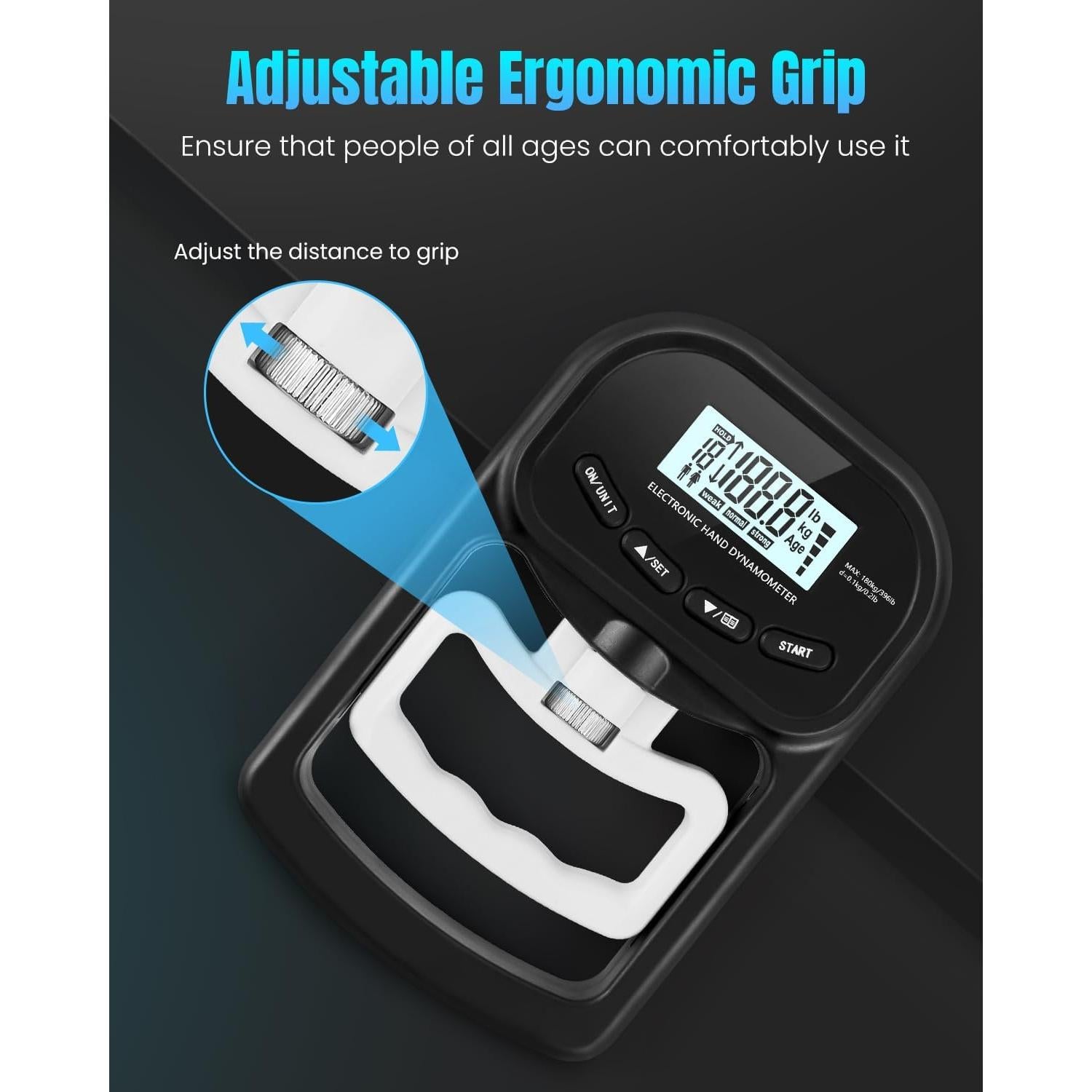 Entrenador de Fuerza de Agarre IMENSEAS 7 Pack Ajustable