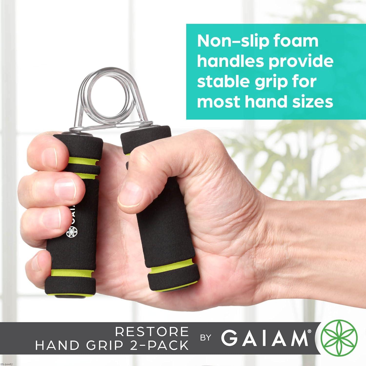 Agarre de Mano Gaiam Restore 2-Pack Resistencia Media