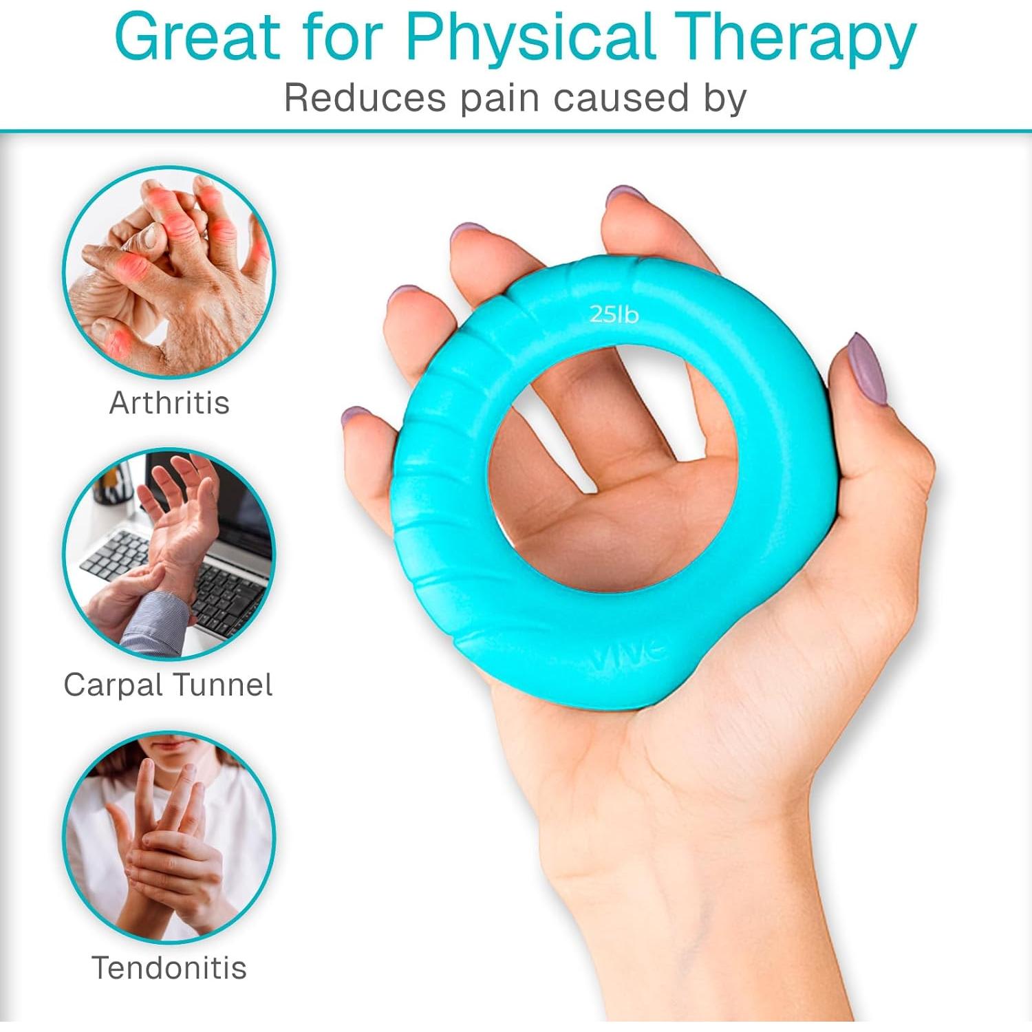 Anillo de Ejercicio Vive - Fortalecimiento Mano y Antebrazo