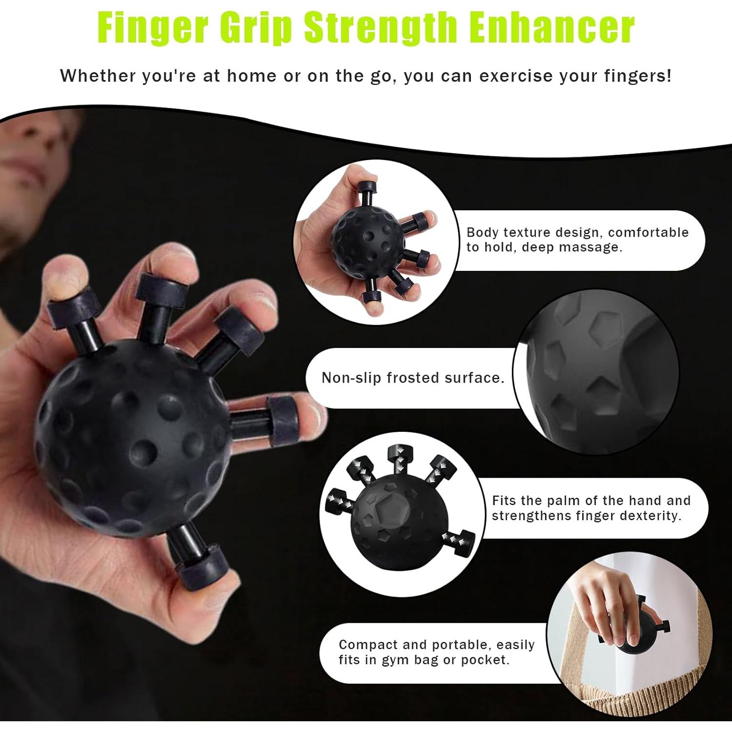 Fortalecedor de Agarre de Mano Ajustable Xanadued - Silicona