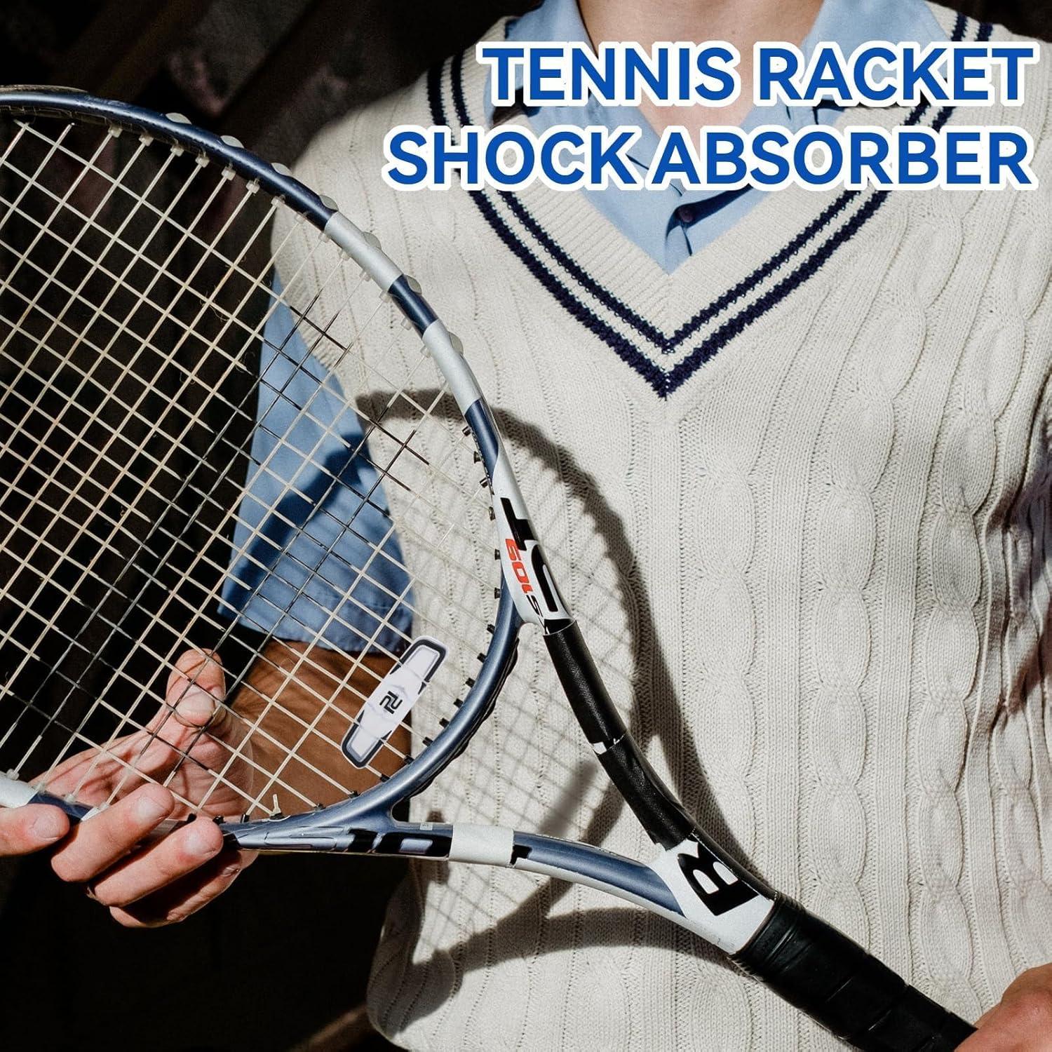 Amortiguadores de Vibración para Raqueta de Tenis HERCHR 3 Pcs