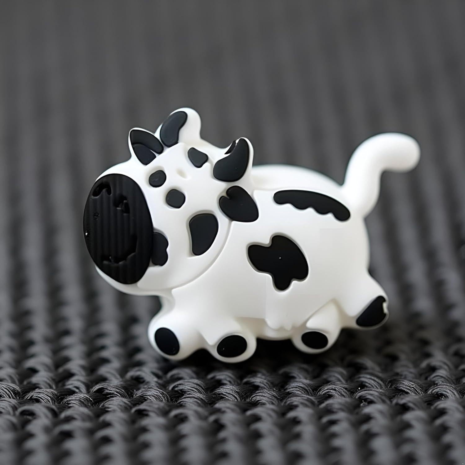 Dampener de Vibración Cauaoa Vaca Blanca para Raquetas de Tenis