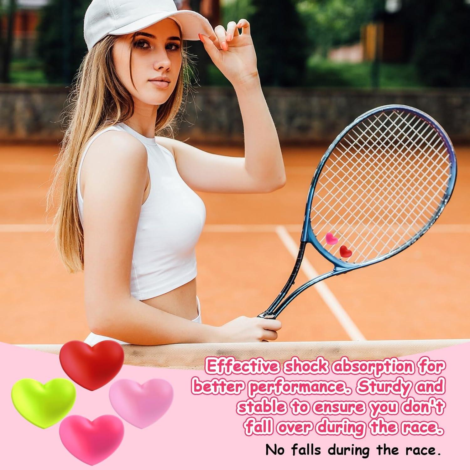 Amortiguadores de Silicona Lusofie para Raquetas de Tenis - 16 Pcs