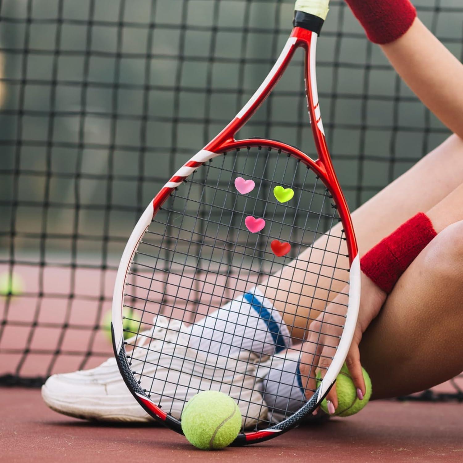 Amortiguadores de Silicona Lusofie para Raquetas de Tenis - 16 Pcs