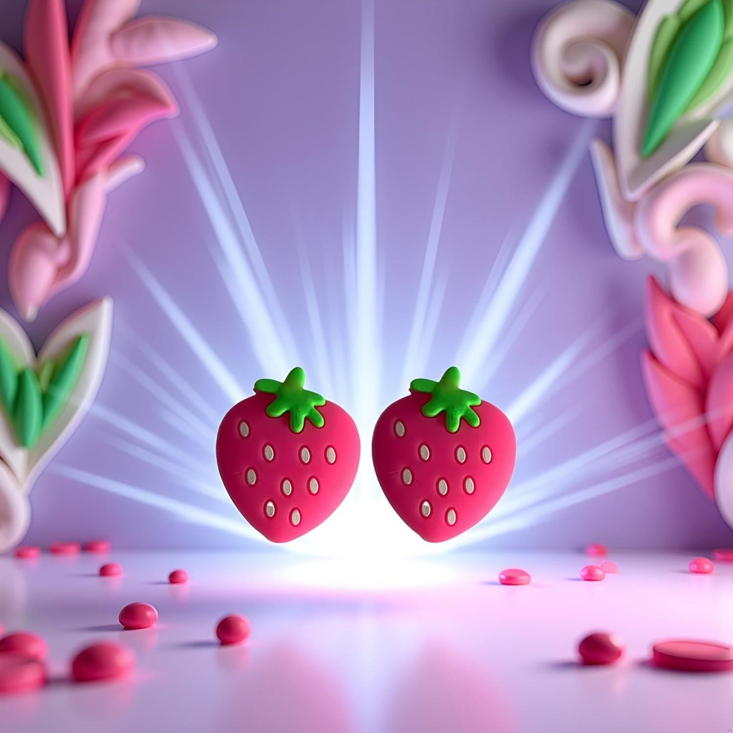 Amortiguadores de Vibraciones para Raquetas Czhotg 2 Pcs Silicona Rosa