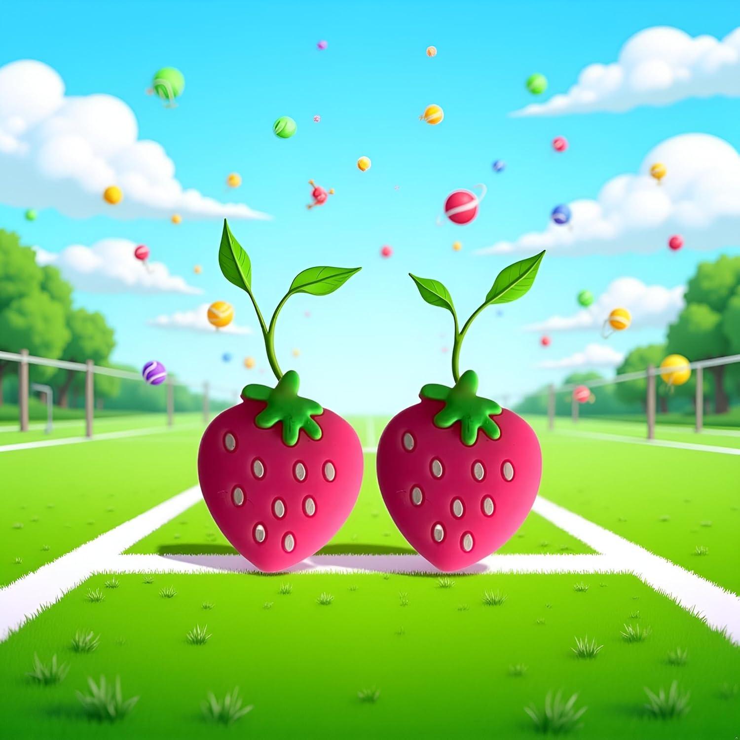 Amortiguadores de Vibraciones para Raquetas Czhotg 2 Pcs Silicona Rosa