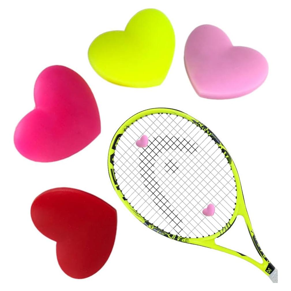 Amortiguadores de Vibración de Tenis VANTOBEST 4 Pcs Silicona