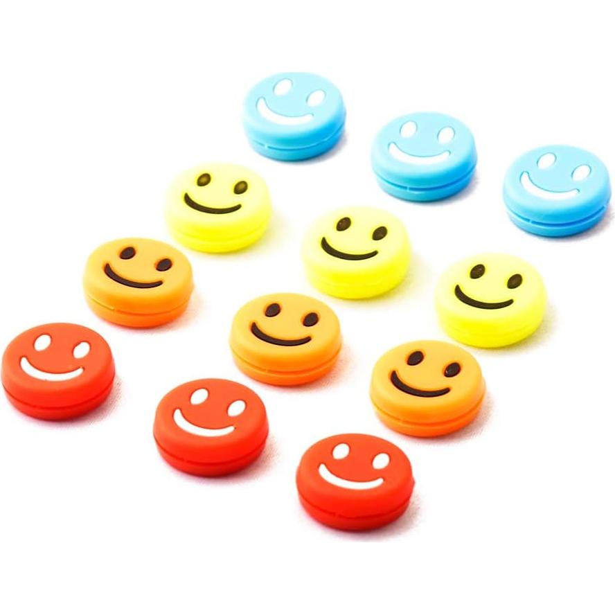 Amortiguador de Tenis ZEFENGS Carita Sonriente 12 pcs