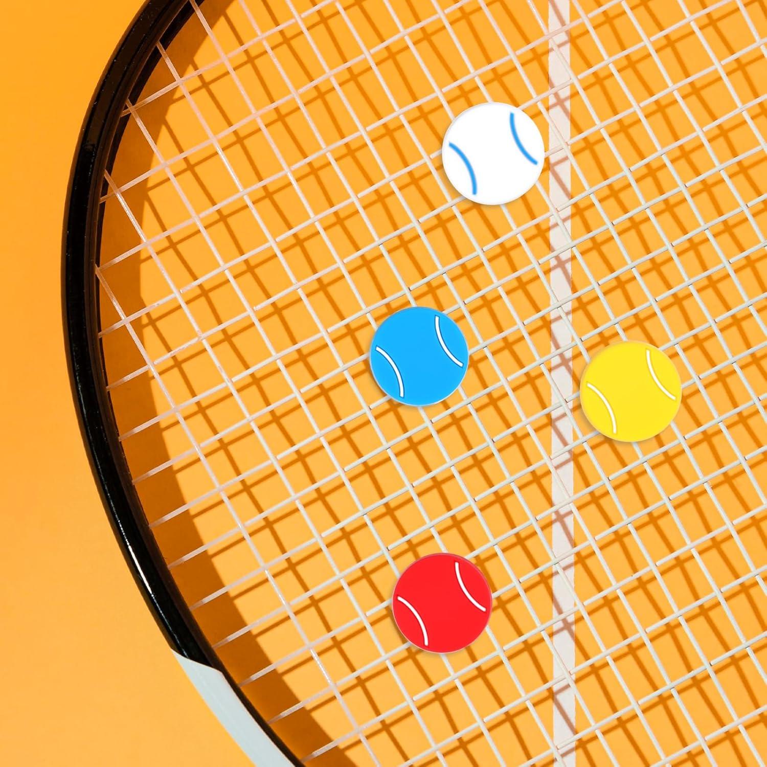16 Amortiguadores de Vibración para Raquetas de Tenis LIQWEI