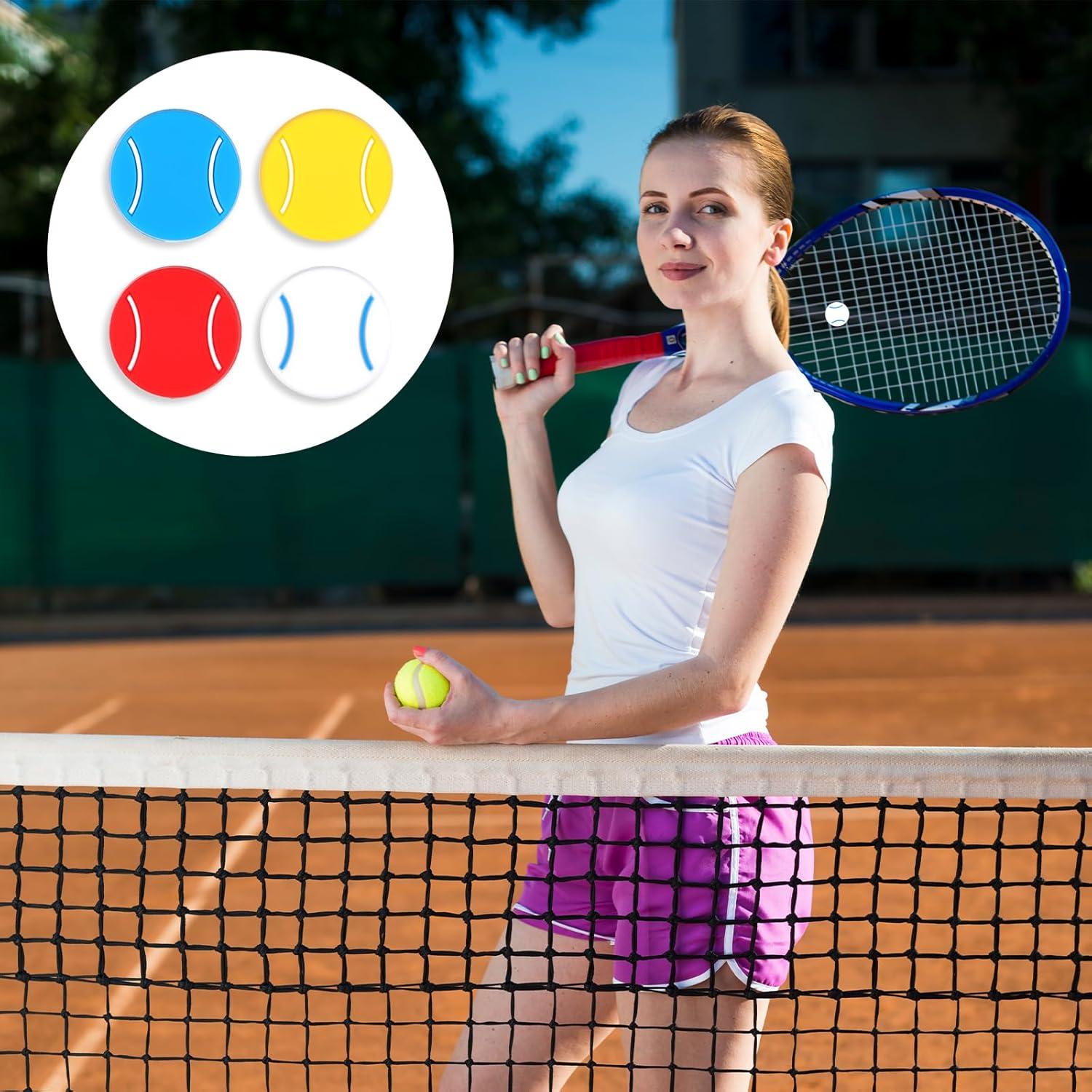 16 Amortiguadores de Vibración para Raquetas de Tenis LIQWEI