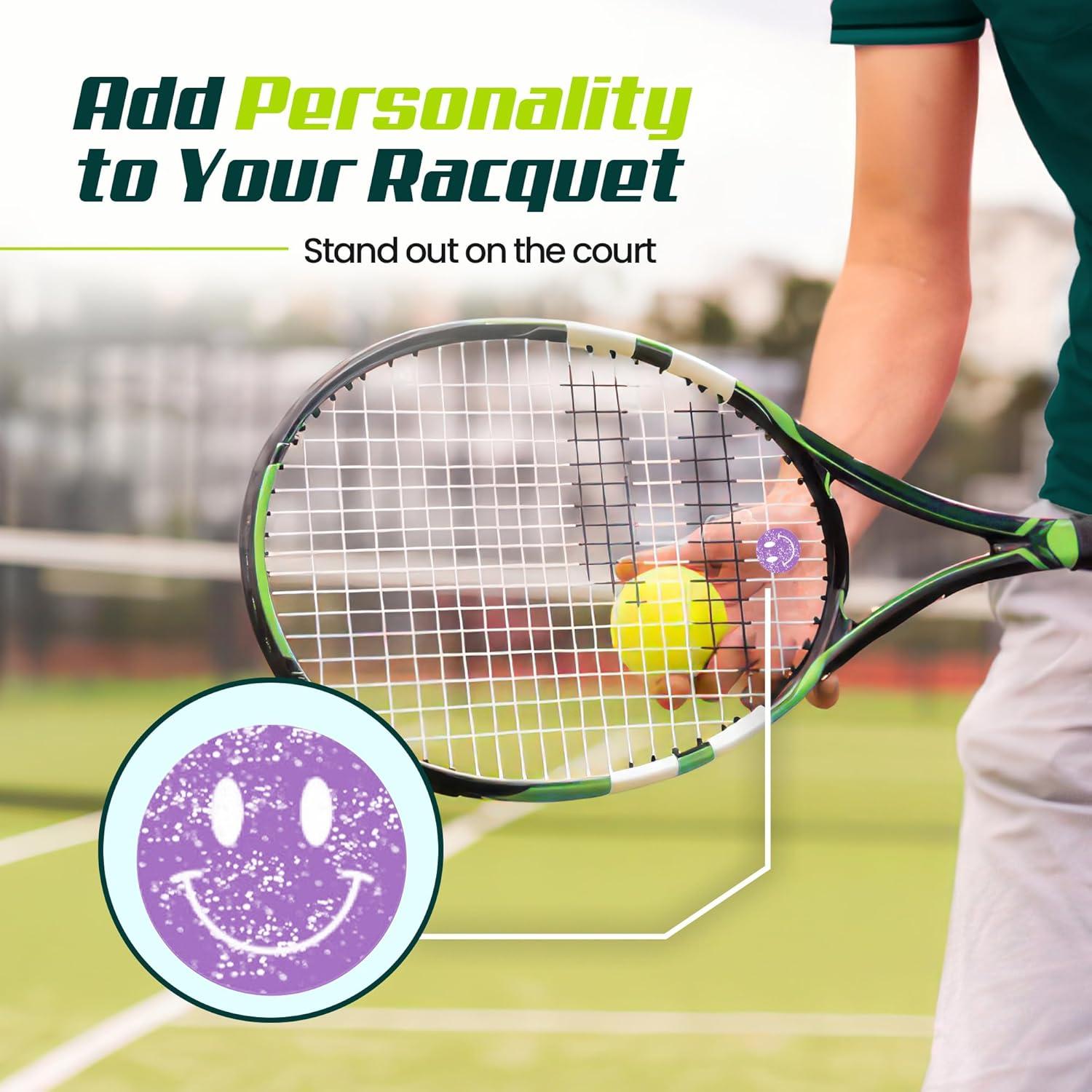 Amortiguador de Raqueta de Tenis TRESSIS Brillo Púrpura x2