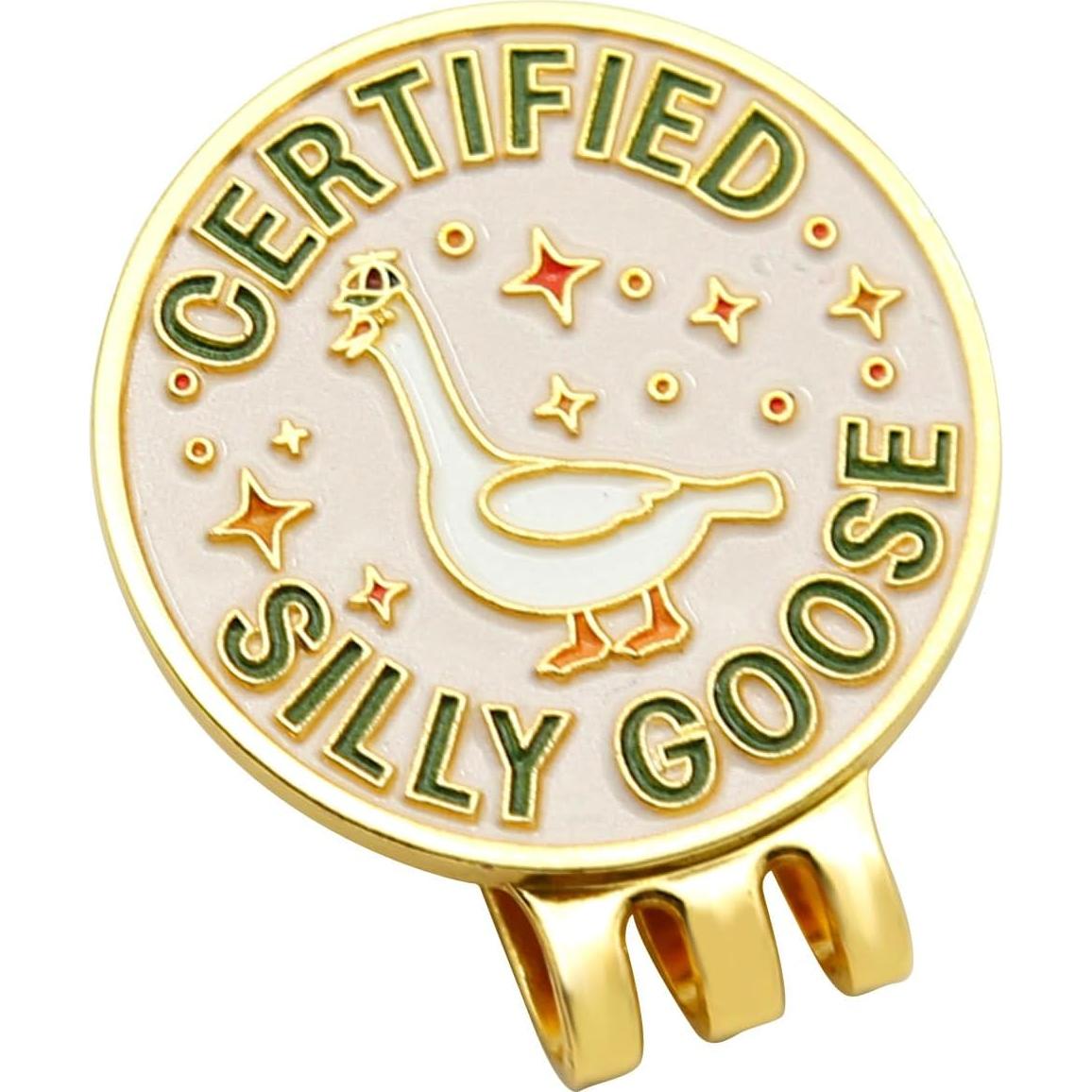 Marcador de Pelota de Golf WUSUTE Divertido con Clip Magnético