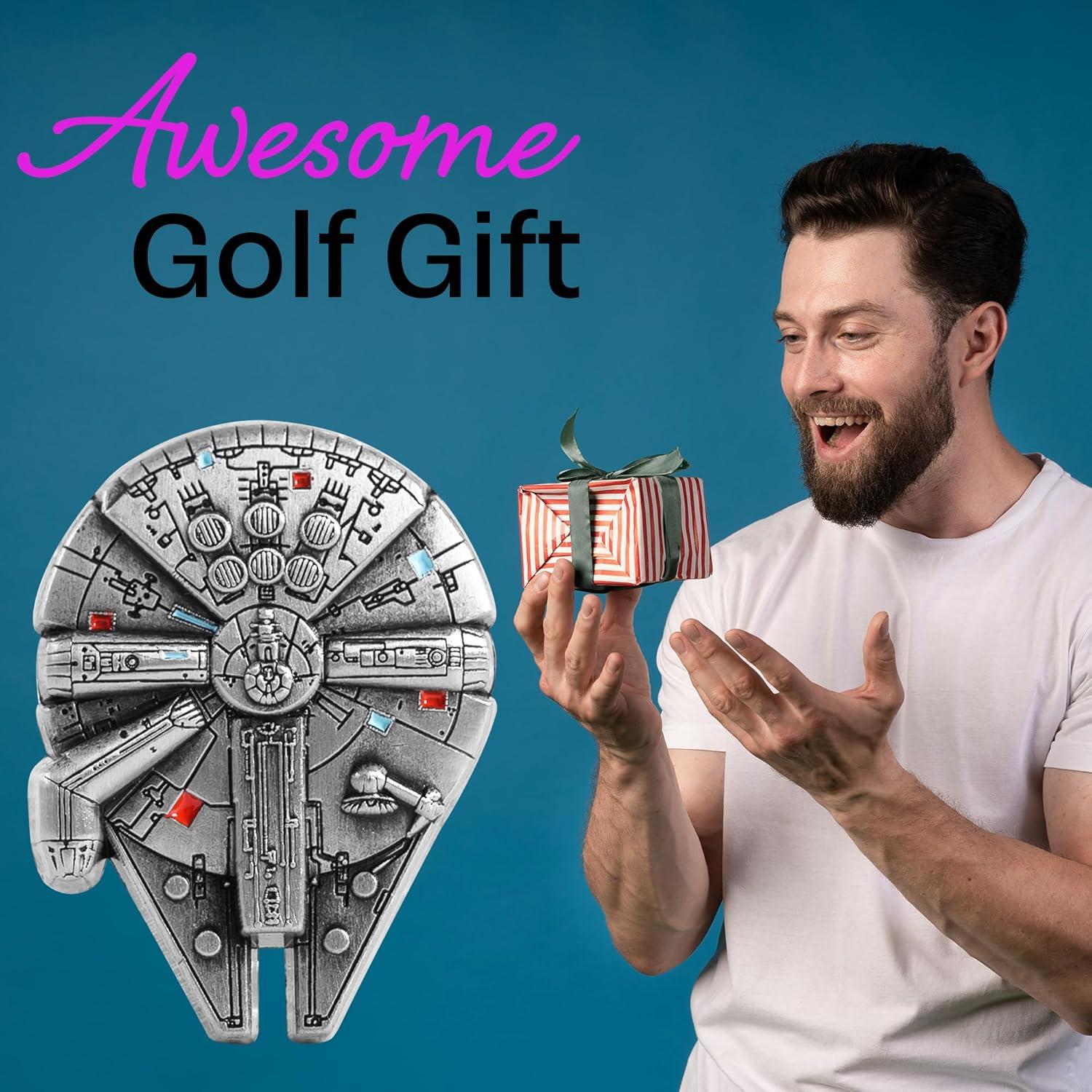 Marcador de Pelota de Golf ZEETY ZTY-BM-FLCN con Clip Magnético