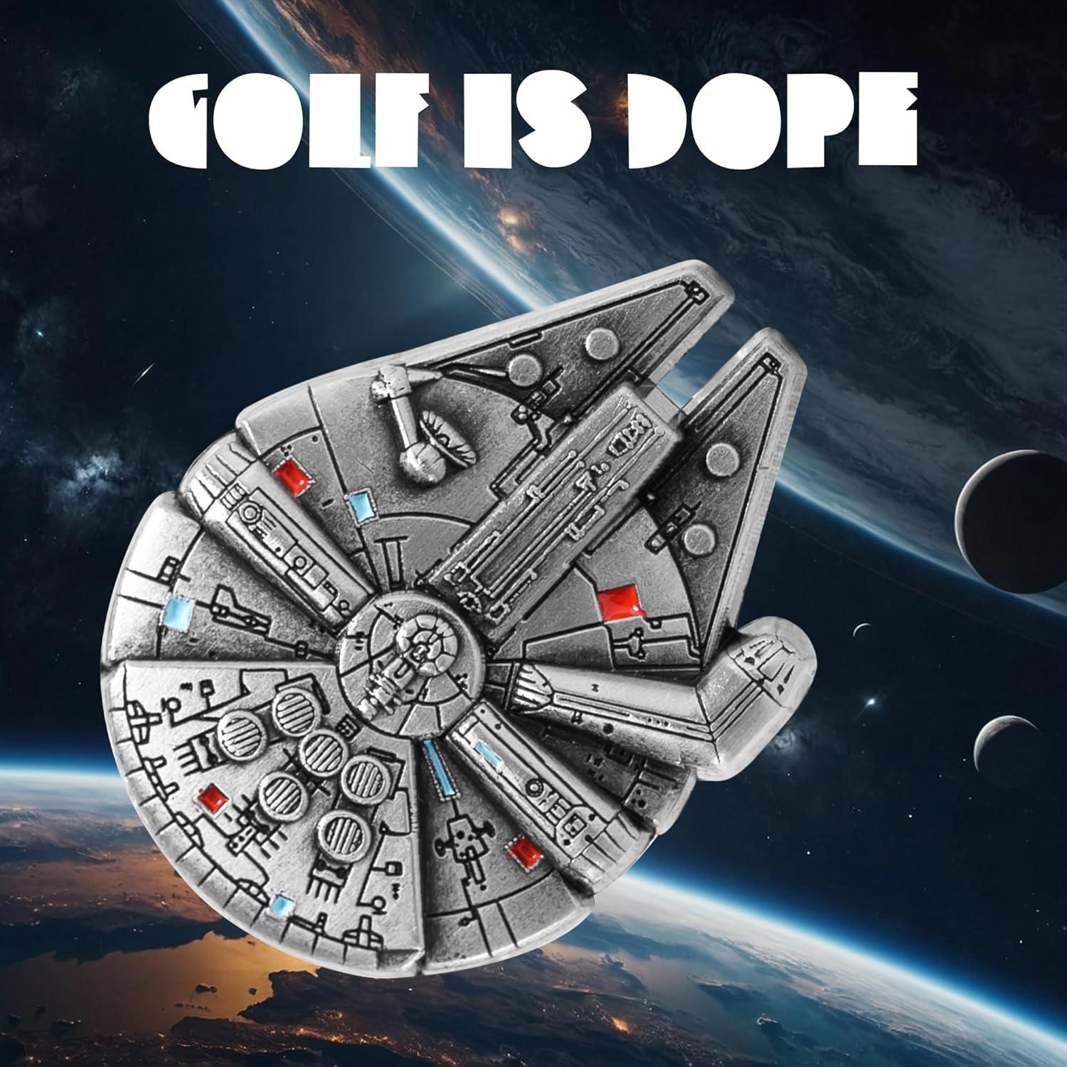 Marcador de Pelota de Golf ZEETY ZTY-BM-FLCN con Clip Magnético