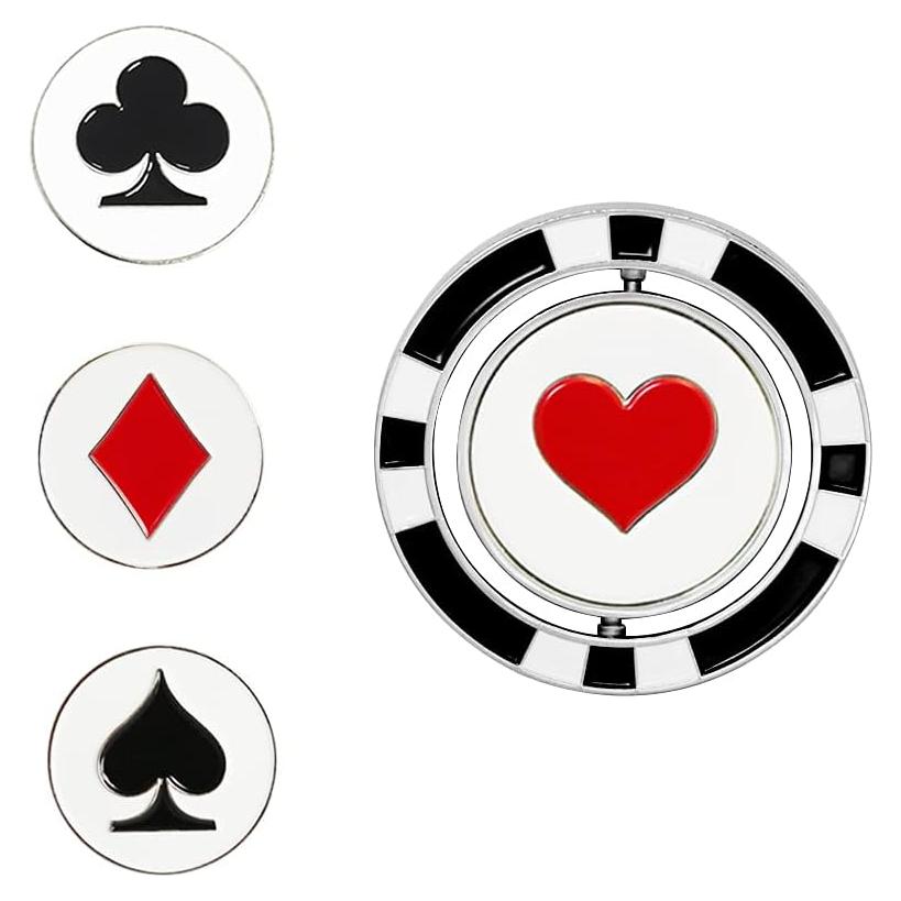 Conjunto de Accesorios de Golf PINMEI con Fichas y Marcadores