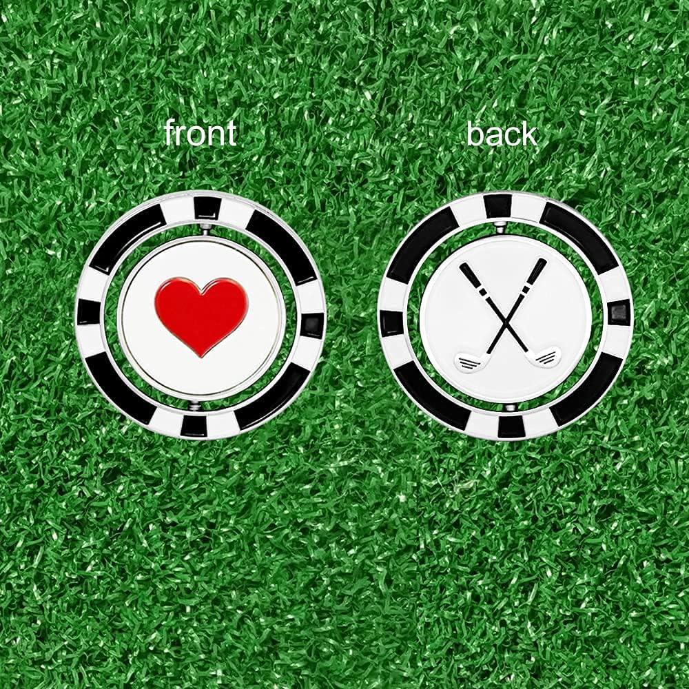 Conjunto de Accesorios de Golf PINMEI con Fichas y Marcadores