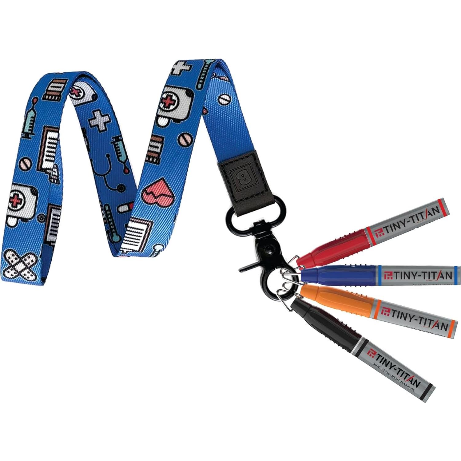 Marcadores Permanentes Mini Tiny-Titan - 6 Colores Caribeños