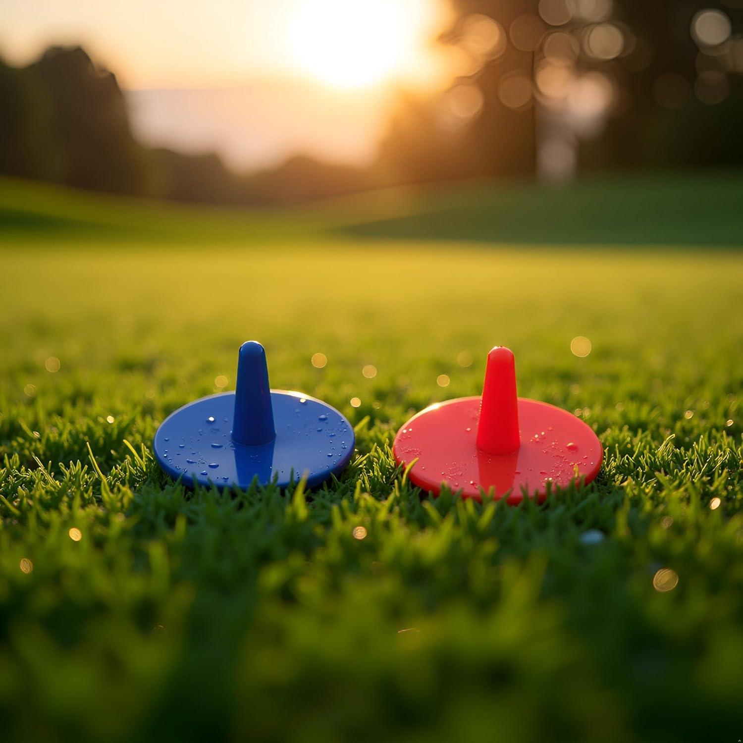 50 Marcadores de Pelota de Golf Cauaoa 1.8 cm Color Aleatorio