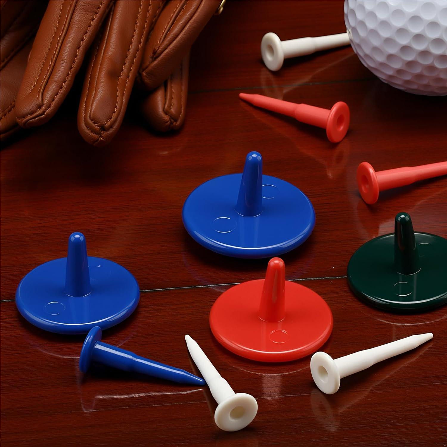 50 Marcadores de Pelota de Golf Cauaoa 1.8 cm Color Aleatorio