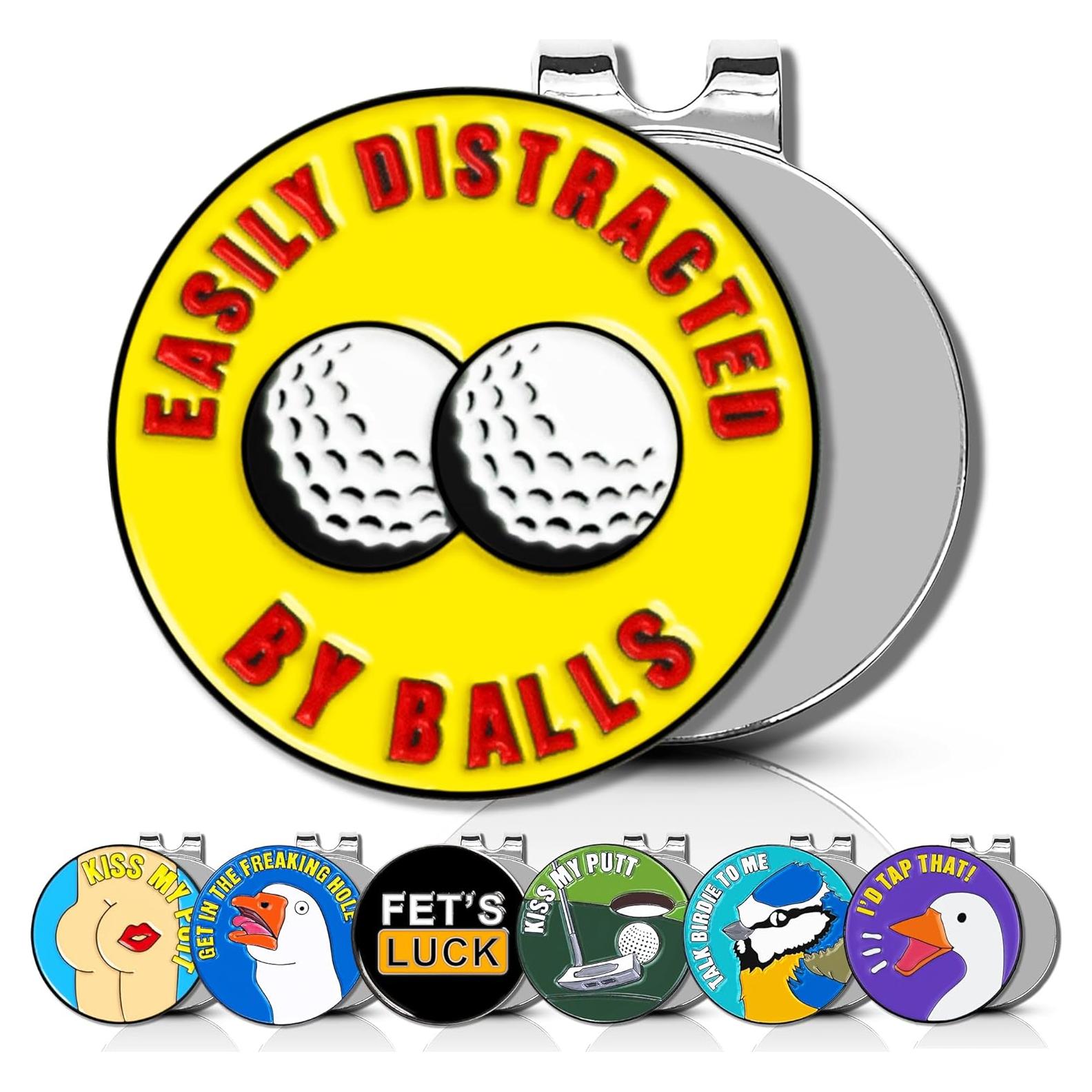 Marcador de Pelota de Golf ClubSmith con Clip Magnético 3.18 cm