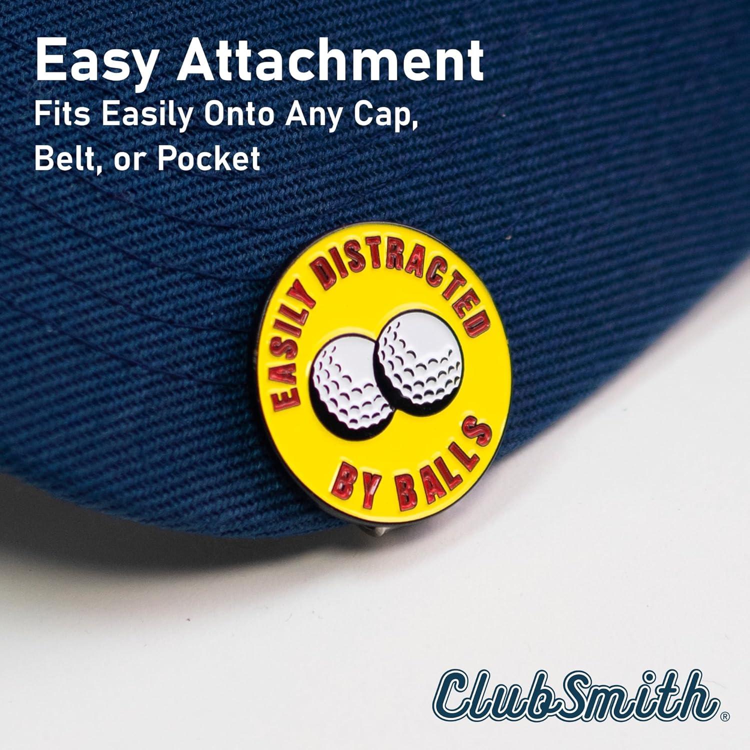Marcador de Pelota de Golf ClubSmith con Clip Magnético 3.18 cm
