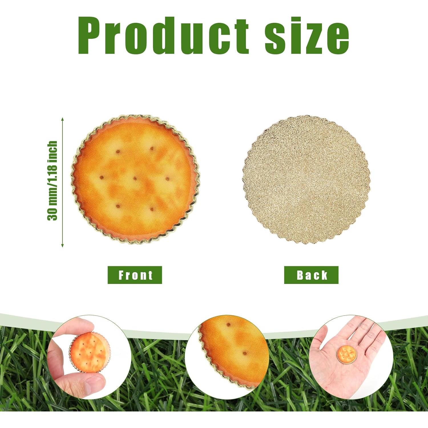 6 Marcadores de Pelotas de Golf Goktvai Forma de Galleta