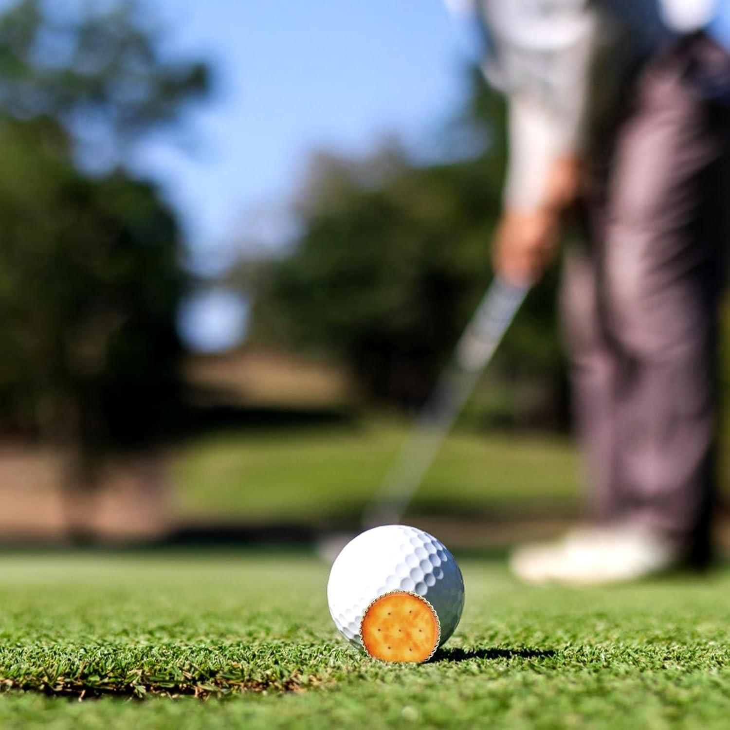 6 Marcadores de Pelotas de Golf Goktvai Forma de Galleta