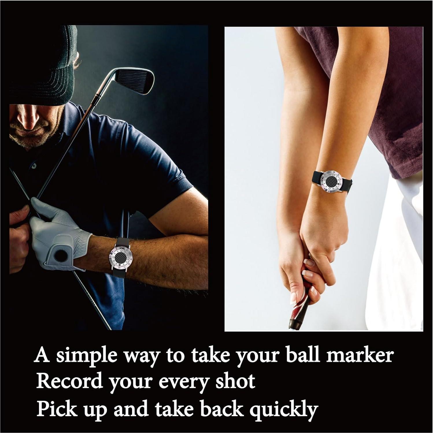 Marcador de Pelota de Golf E TRUEE con Pulsera y Contador