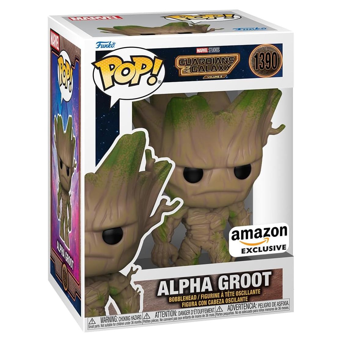 Figura Funko POP! Alpha Groot Marvel 12.45 cm Coleccionable