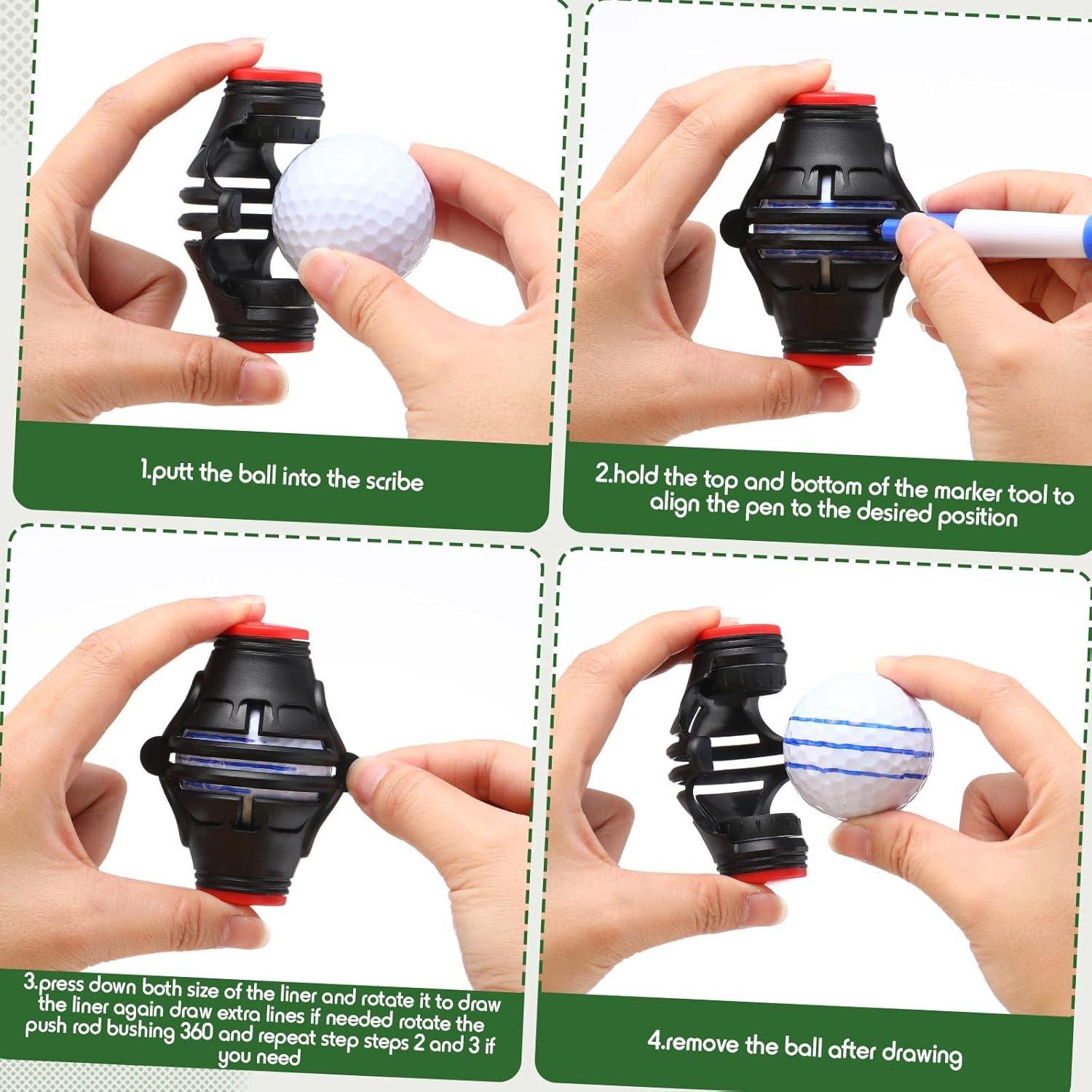 Set de Marcadores de Pelotas de Golf WinnerWhy SHQ1964