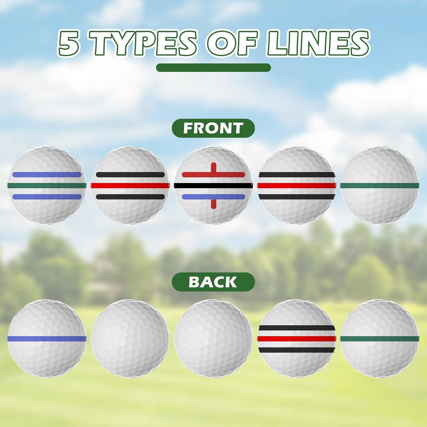 Set de Marcadores de Pelotas de Golf WinnerWhy SHQ1964