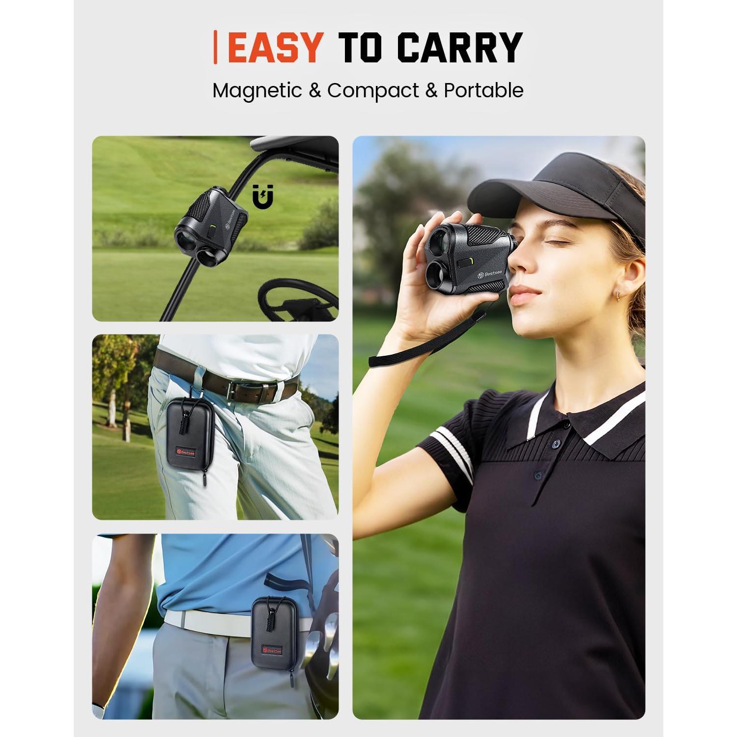 Buscador de Distancia de Golf Bestsee KF1000 - 1371m, USB-C