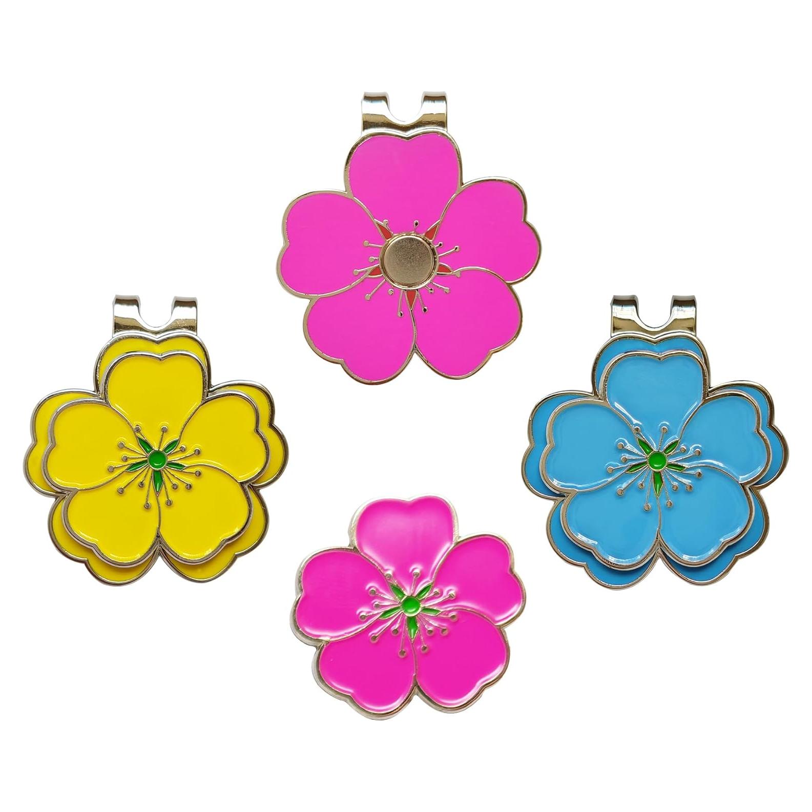 Conjunto de Marcadores de Golf y Clips Magnéticos Eshan - 3 Piezas