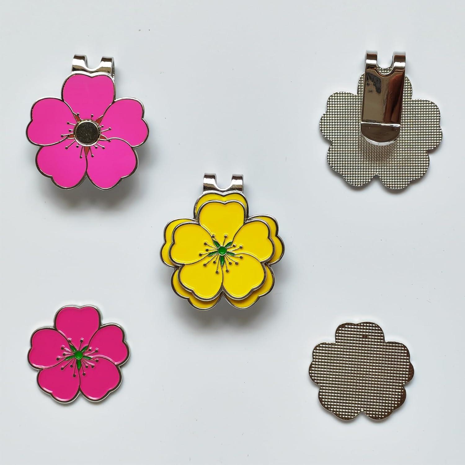 Conjunto de Marcadores de Golf y Clips Magnéticos Eshan - 3 Piezas