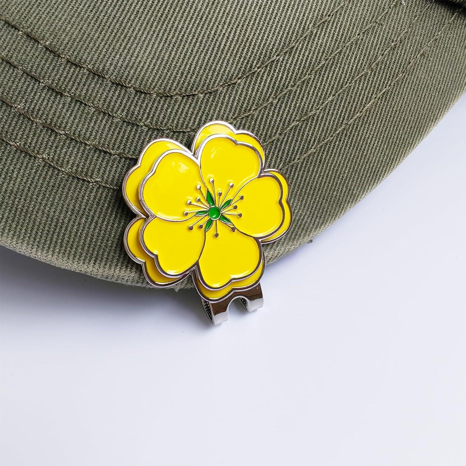 Conjunto de Marcadores de Golf y Clips Magnéticos Eshan - 3 Piezas