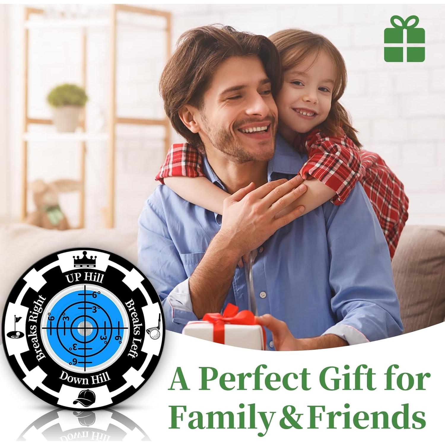 Lector de Green de Golf DESELL - Paquete de 2 Herramientas de Precisión