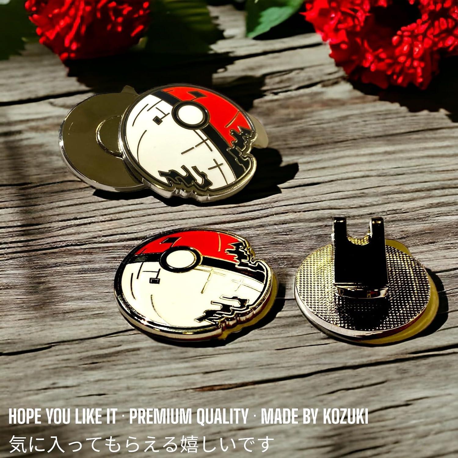 Marcador de Golf KOZUKI KKGolfmarker2303 con Clip Magnético