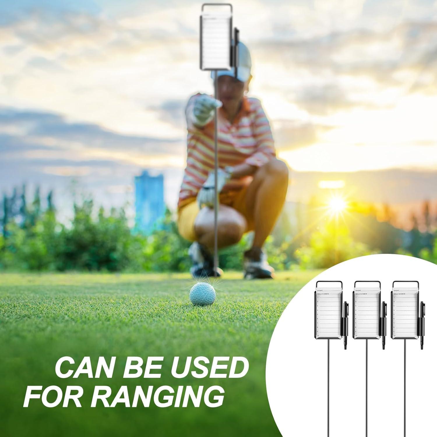 Marcador de Proximidad Metálico Shappy Golf con 6 Marcadores y 50 Tarjetas