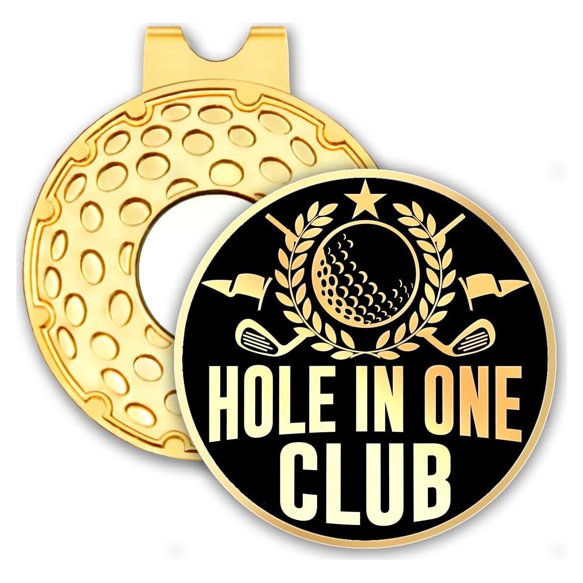 Clip para Sombrero de Golf Rofiowa con Marcador de Acero Inoxidable