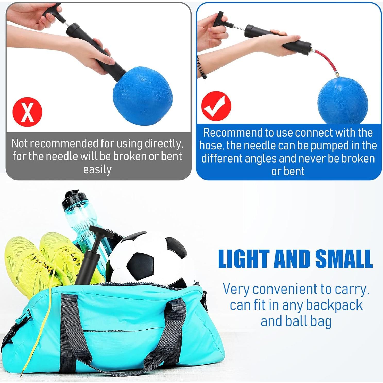 Bomba de Pelotas Zhehao Kit Completo Manual 12 Piezas