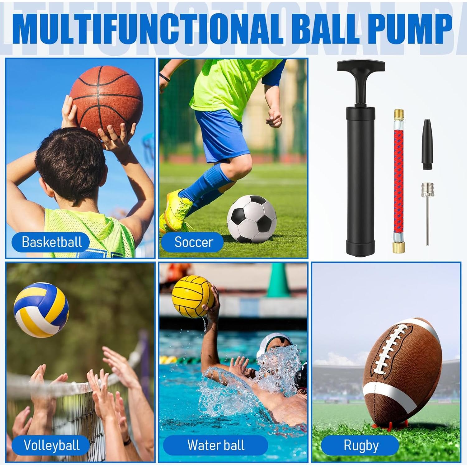 Bomba de Pelotas Zhehao Kit Completo Manual 12 Piezas