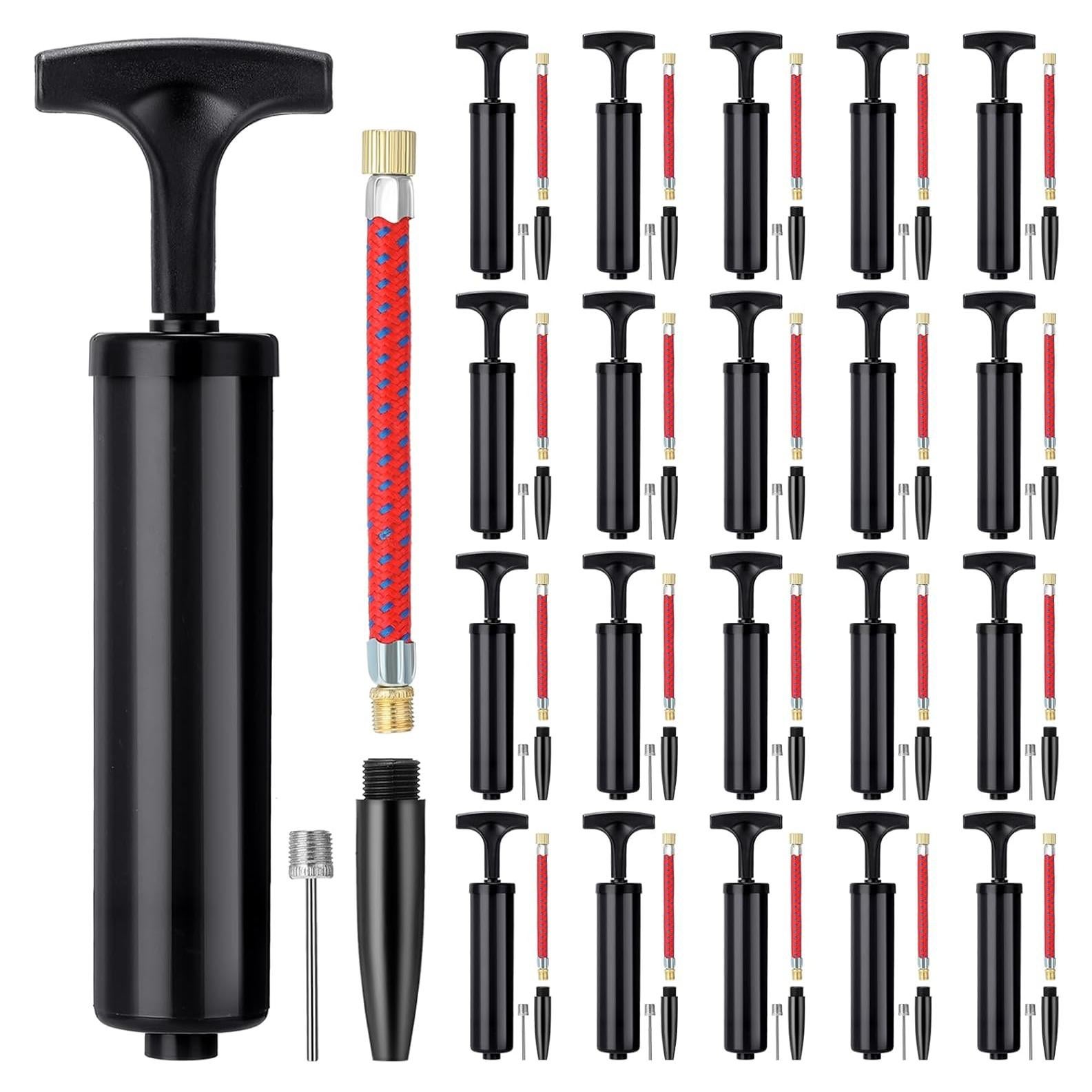 Bomba de Pelota Manual Jerify 20 Kits Inflador Deportivo