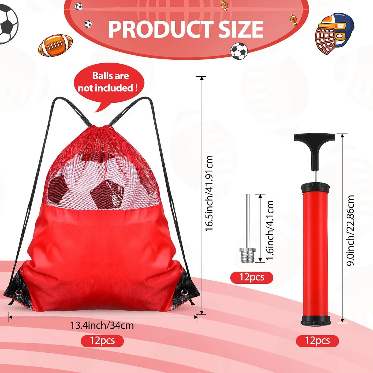 Conjunto 24 Pcs Bomba de Pelotas Foilswirl con Mochilas