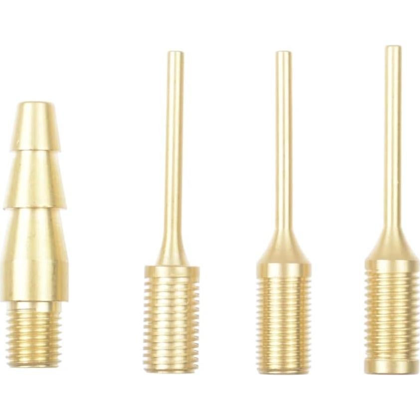 Aguja de Bomba de Aire Haitengwen QH010 - 4 Piezas de Latón