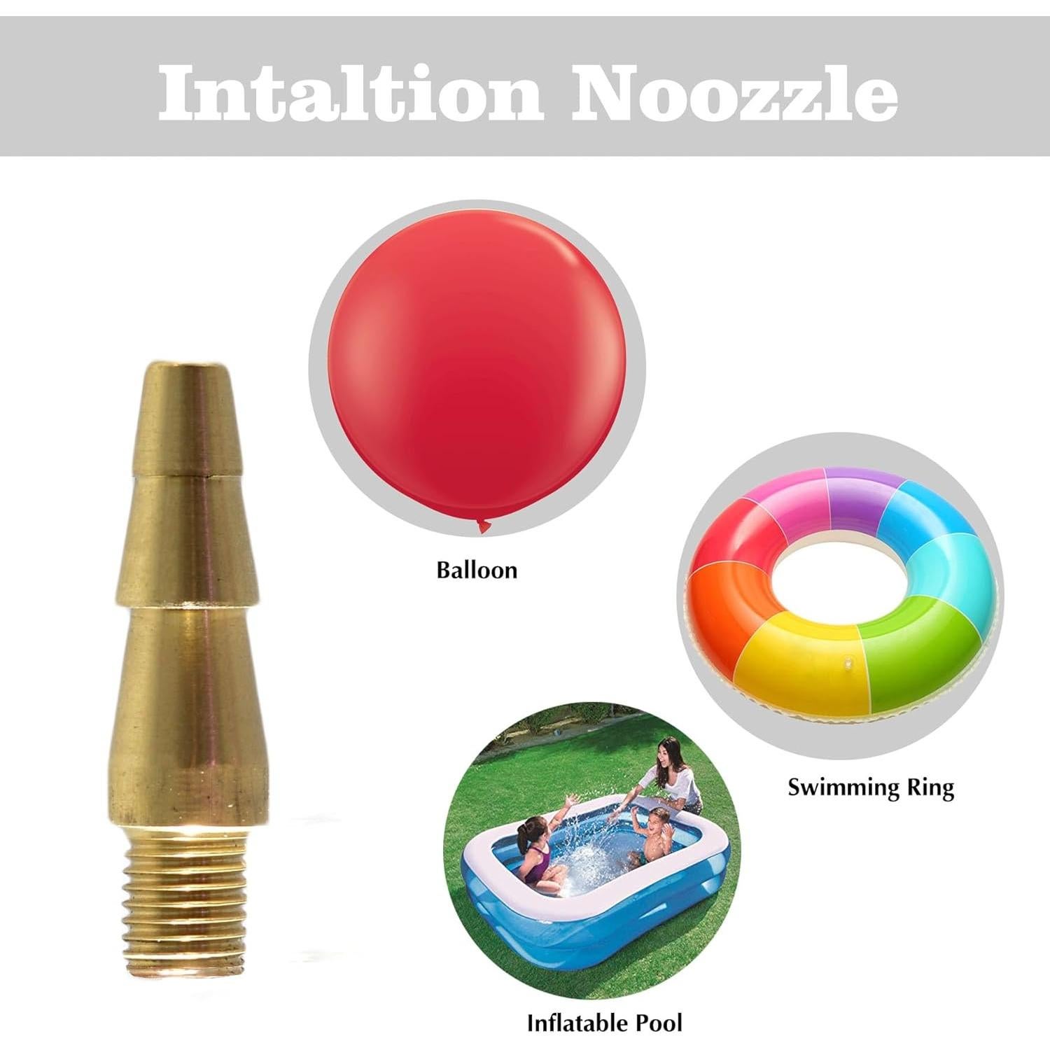 Aguja de Bomba de Aire Haitengwen de Latón - Inflador Multifuncional