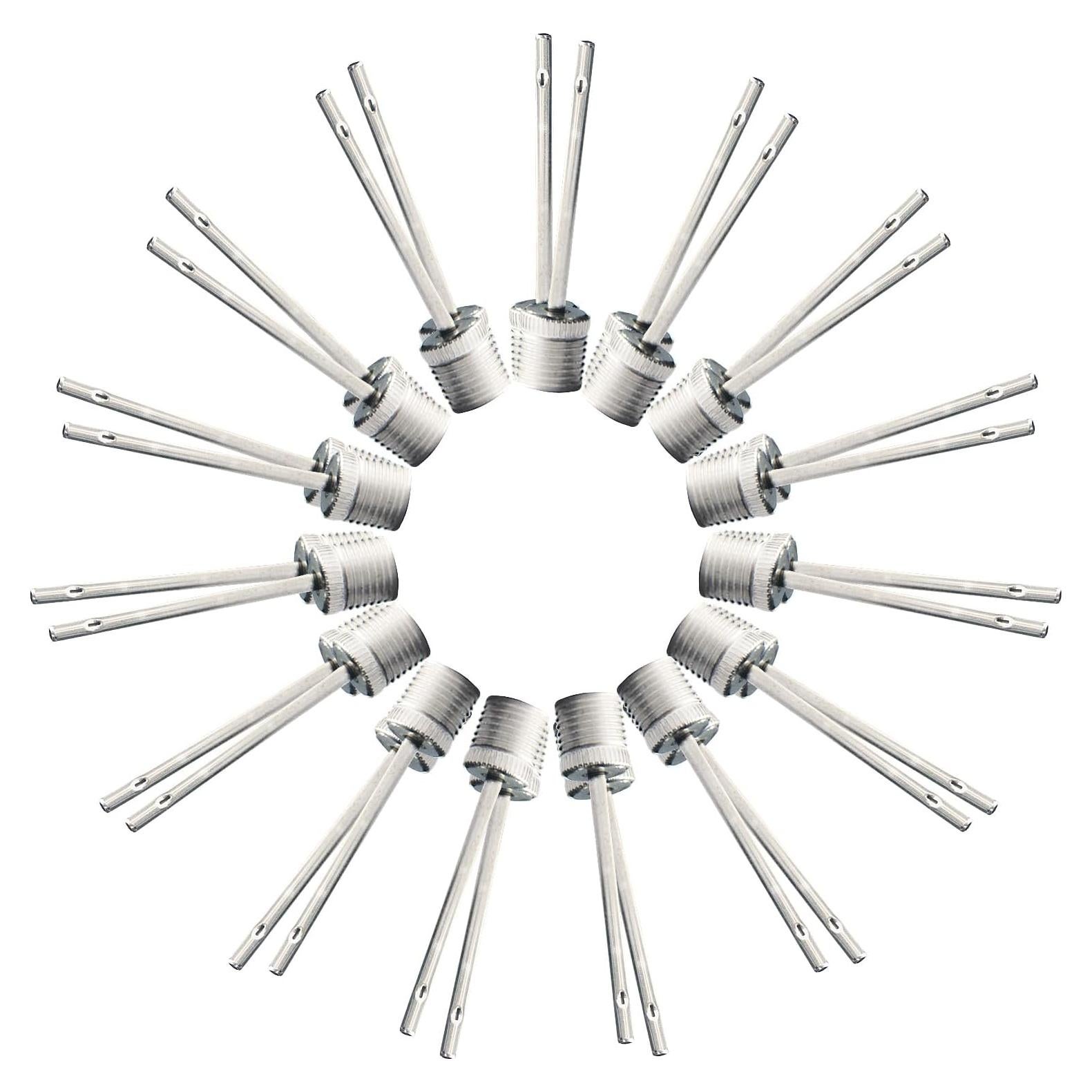 Agujas para Bomba de Pelotas HOYUTNESS 40 Piezas Acero Inoxidable