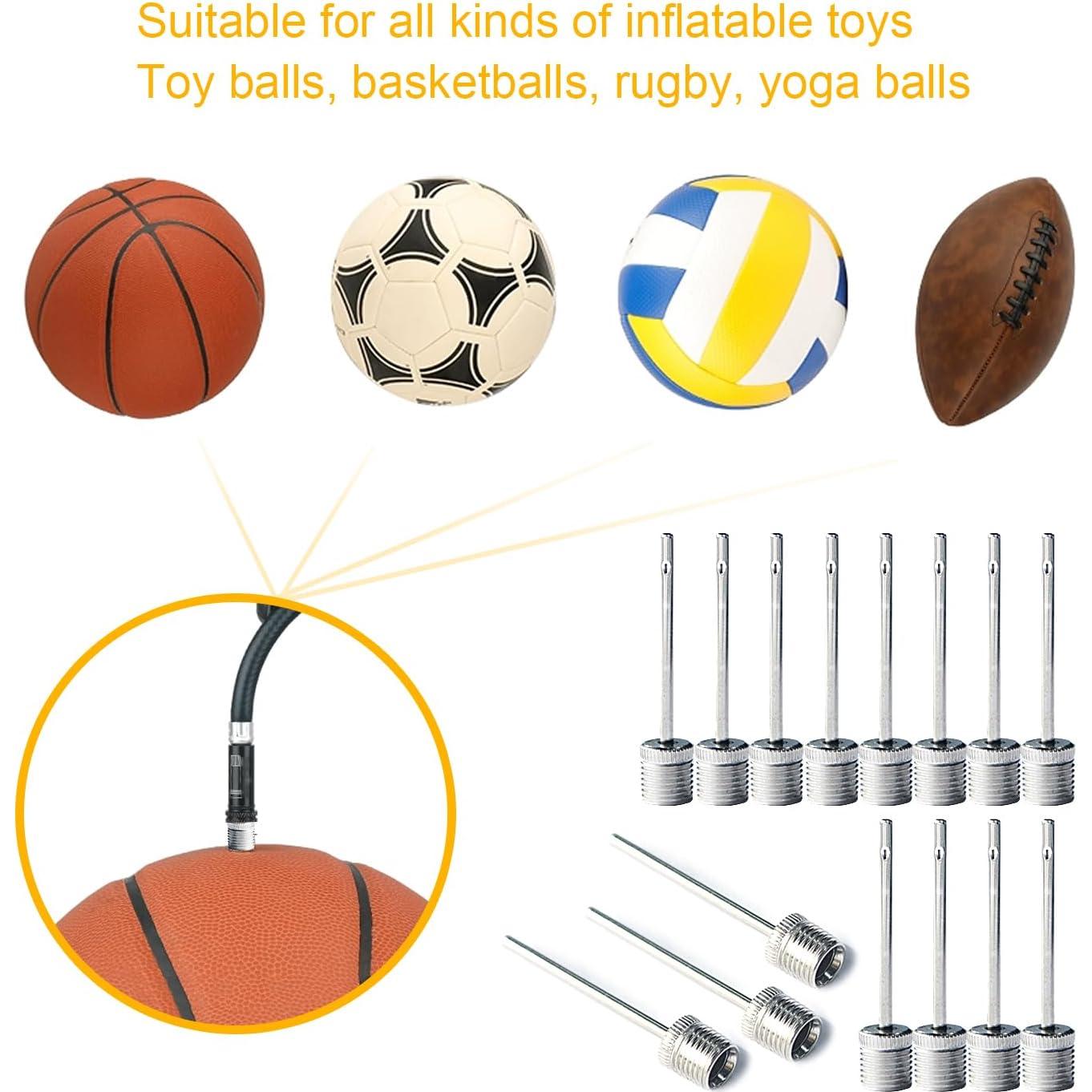 Agujas para Bomba de Pelotas HOYUTNESS 40 Piezas Acero Inoxidable