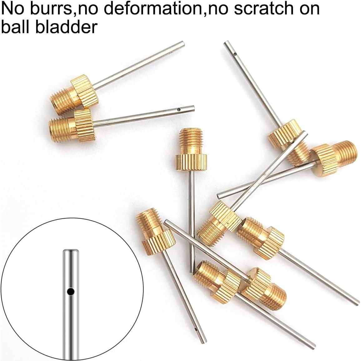 Paquete de 10 Agujas de Bomba de Balón XYQMLY + Manguera Adaptadora