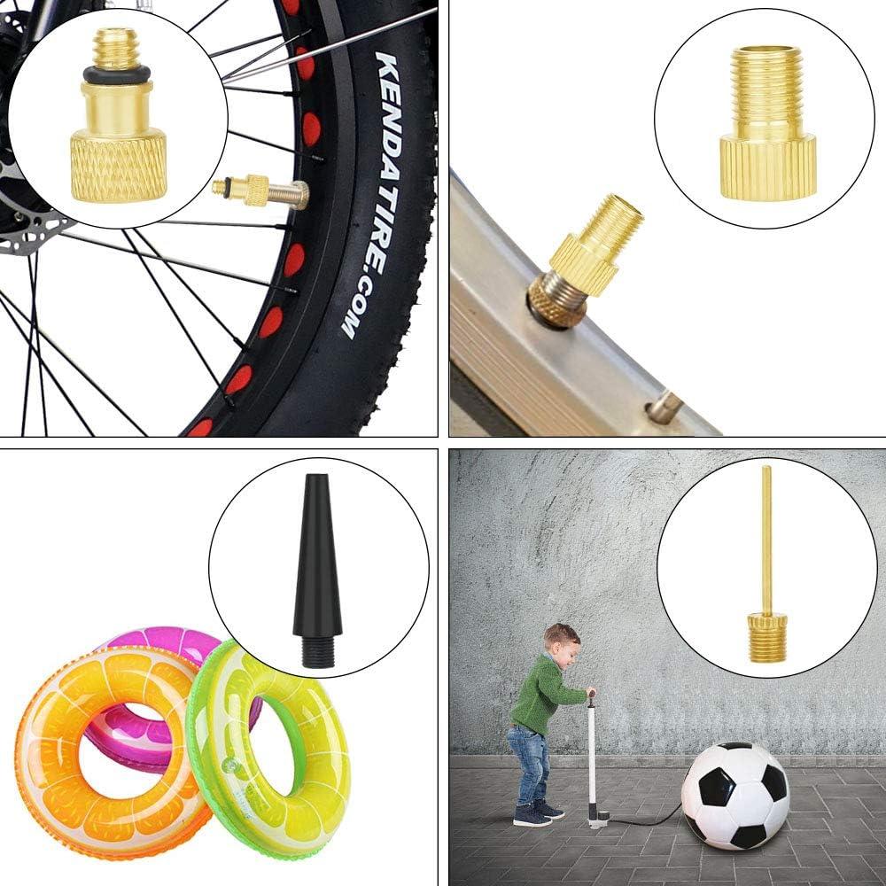 Kit de Adaptadores de Válvula PinbWD para Bicicleta y Balones