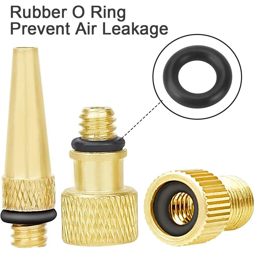 Kit de Adaptadores de Válvula PinbWD para Bicicleta y Balones